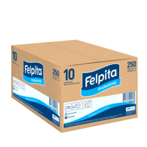 Toallas Blanco Puro x 2500 Unidades Felpita