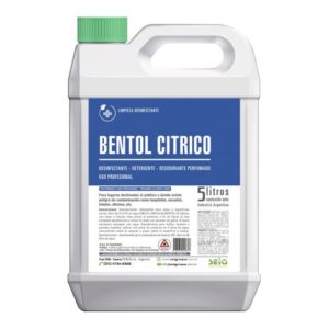 Bidon - Bentol Cítrico Desinfectante-Detergente y Desodorante x 5 Lts SEIQ