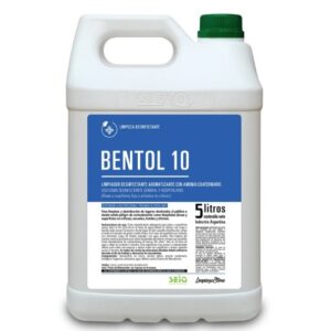 Bidon - Desinfectante con amonio cuaternario Bentol 10 x 5 Lts.